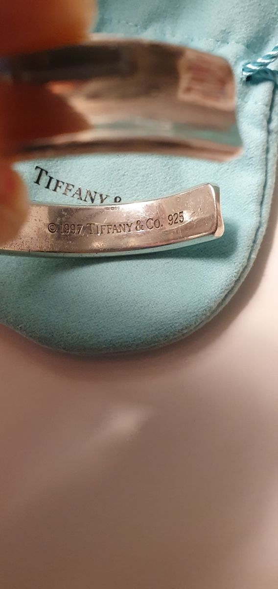 pulsera original tiffany plata 925 brazalete GANGA