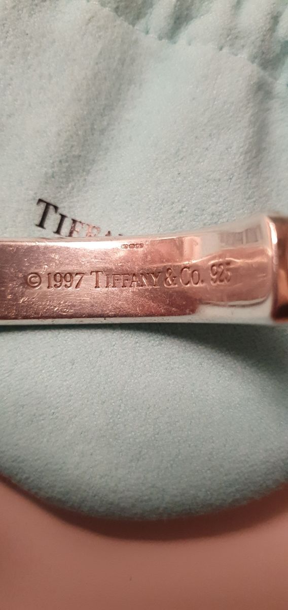 pulsera original tiffany plata 925 brazalete GANGA