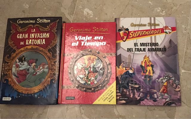 Libros especiales Geronimo Stilton