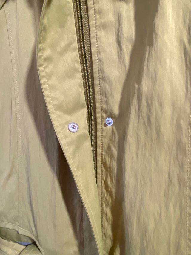 Chaqueta fina verde pistacho