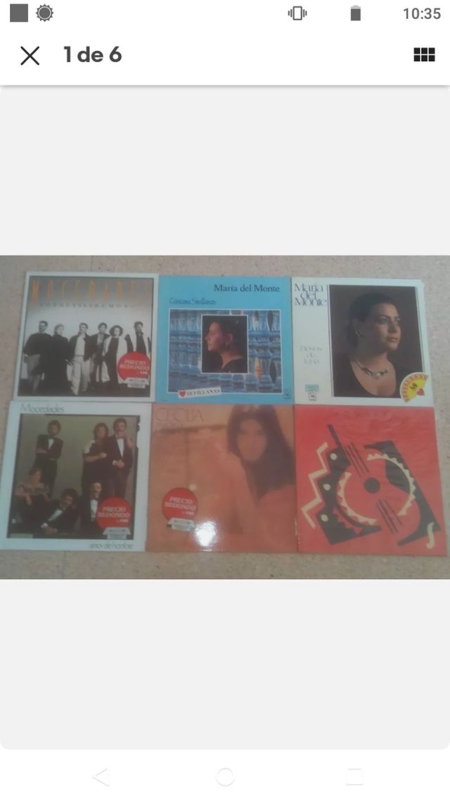 lote discos de vinilo