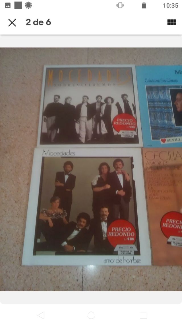 lote discos de vinilo