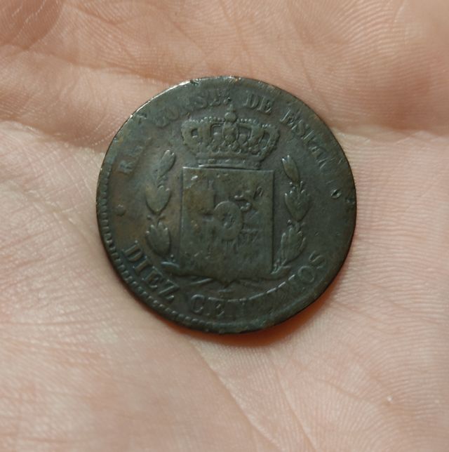 10 céntimos 1877-1879 Alfonso XII