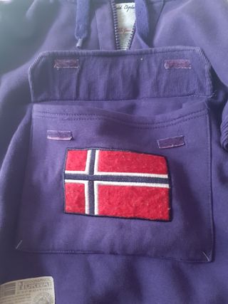Sudadera Geographical Norway mujer de segunda mano por 18 EUR en Burlada en  WALLAPOP