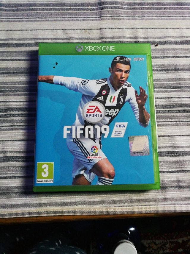 juego Xbox One, fifa 19