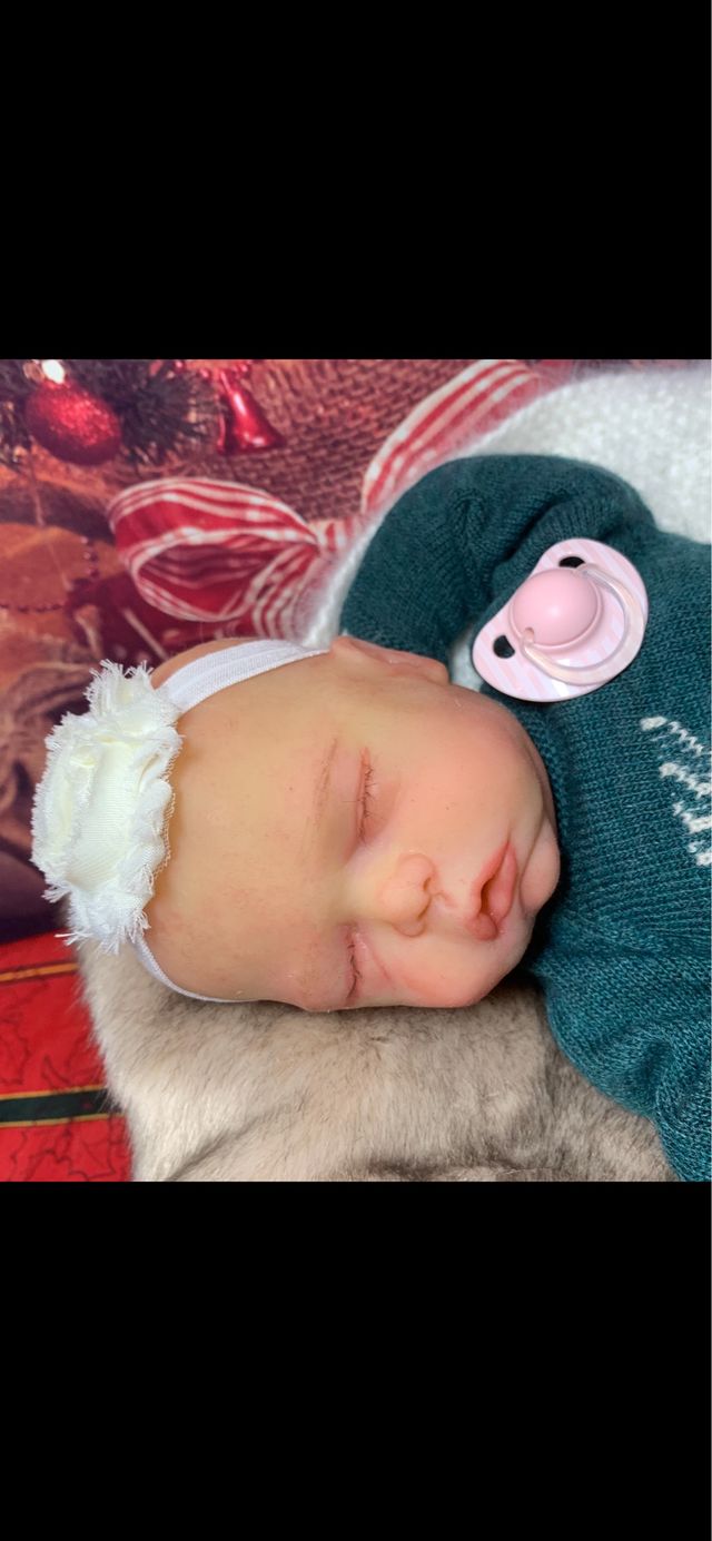 Reborn silicona 46 cm sistema pipí