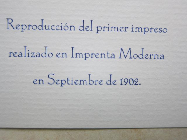 FACSIMIL PROGRAMA FIESTAS LOGROÑO 1902