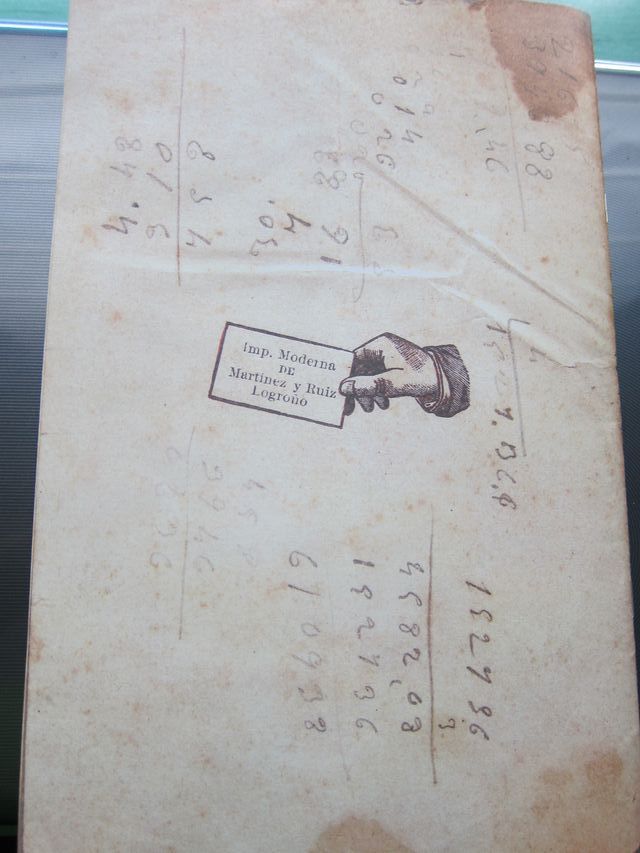 FACSIMIL PROGRAMA FIESTAS LOGROÑO 1902