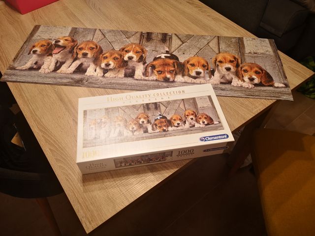 puzzle 1000 piezas perros clementoni