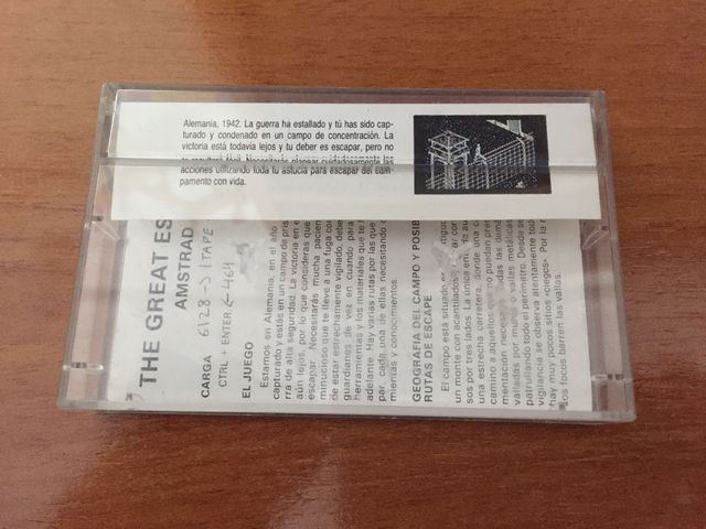 The Great Escape juego original Amstrad