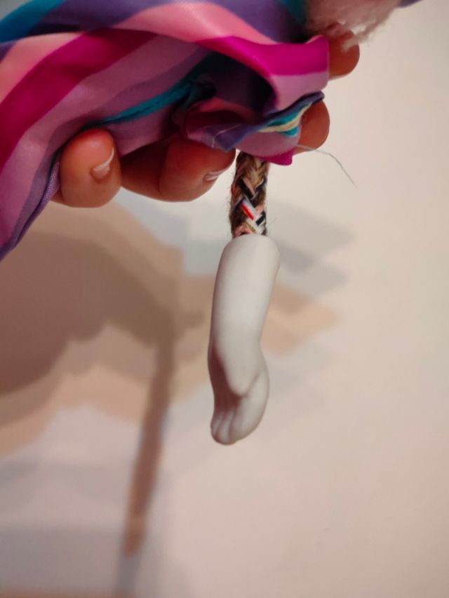 Payaso arlequín porcelana