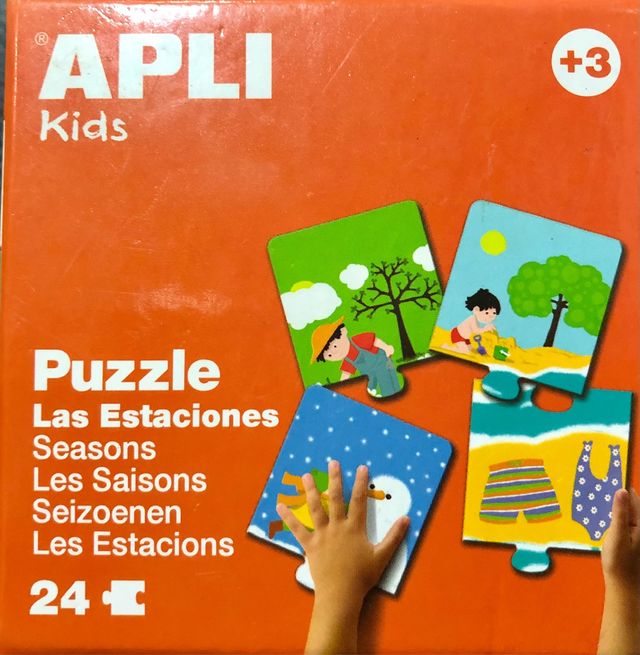 Puzzle 24 piezas y hucha