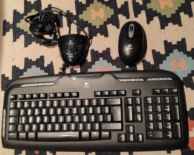 Teclado y raton Logitech inalambricos