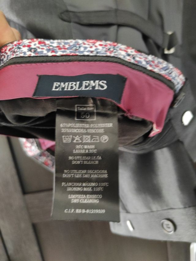 Traje completo para eventos