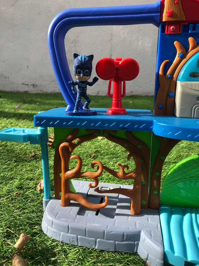 PJmasks Base Secreta + 2 personajes