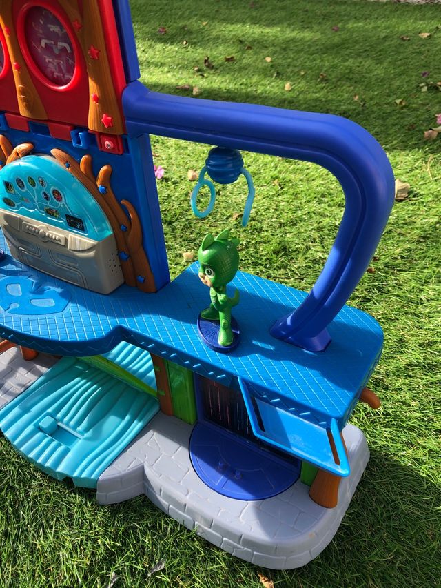 PJmasks Base Secreta + 2 personajes