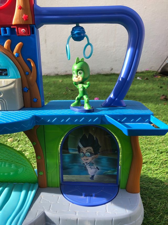 PJmasks Base Secreta + 2 personajes