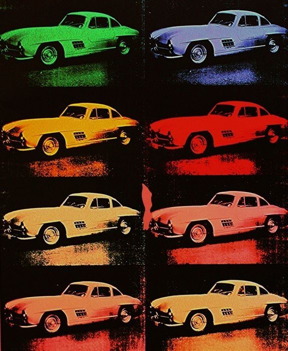 2 piatti A 3 di Andy Warhol