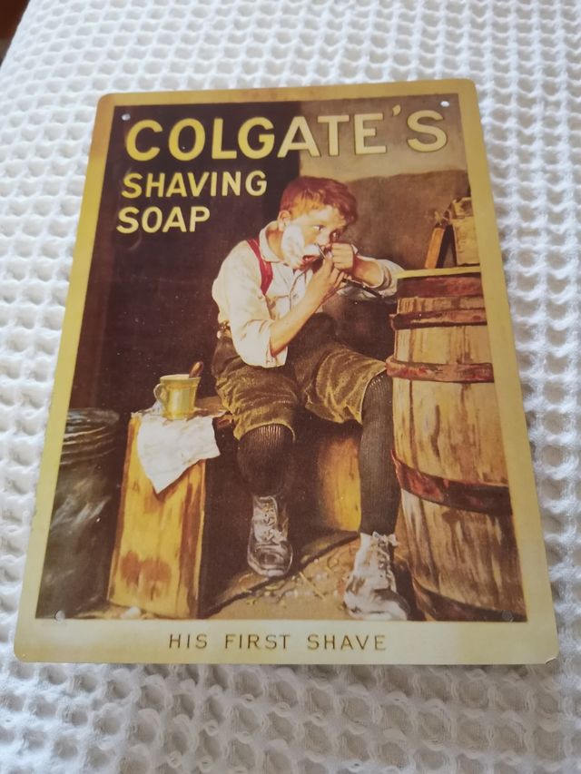 3 fogli di metallo vintage