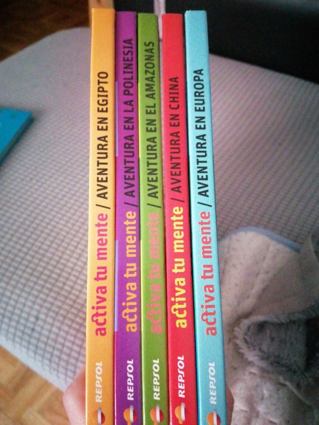 5 libros Activa tú mente de Planeta