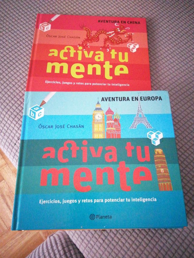 5 libros Activa tú mente de Planeta