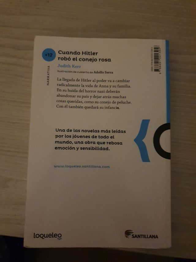 CUANDO HITLER ROBO EL XONEJO ROSA