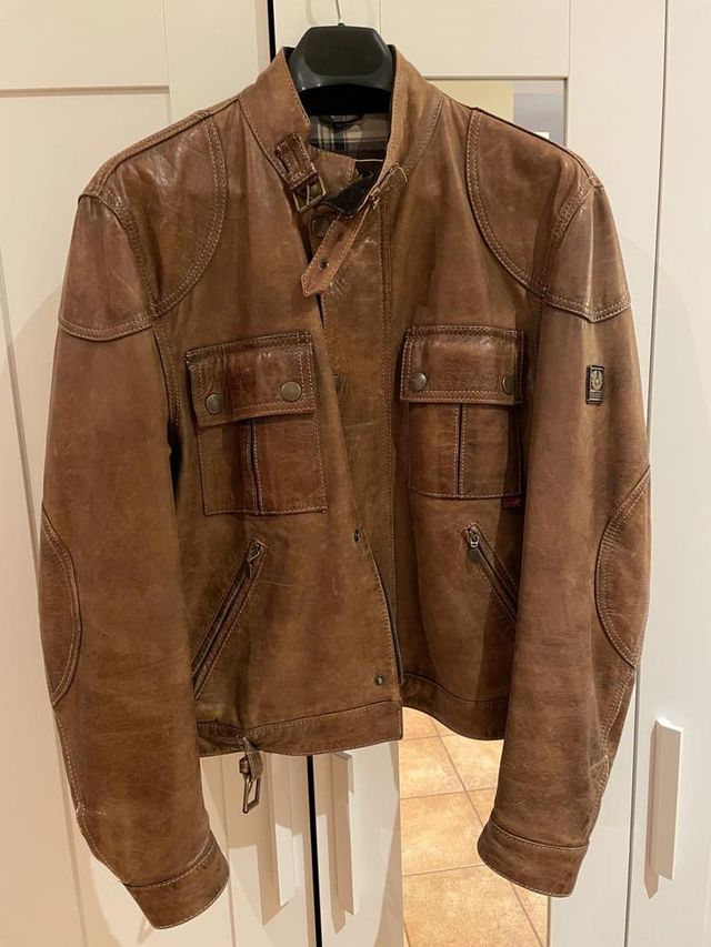 Planeta helado novedad Cazadora Belstaff de hombre de cuero talla L de segunda mano por 390 € en Madrid en WALLAPOP Planeta helado novedad Cazadora Belstaff de hombre de cuero talla L de segunda mano por 390 € en Madrid en WALLAPOP