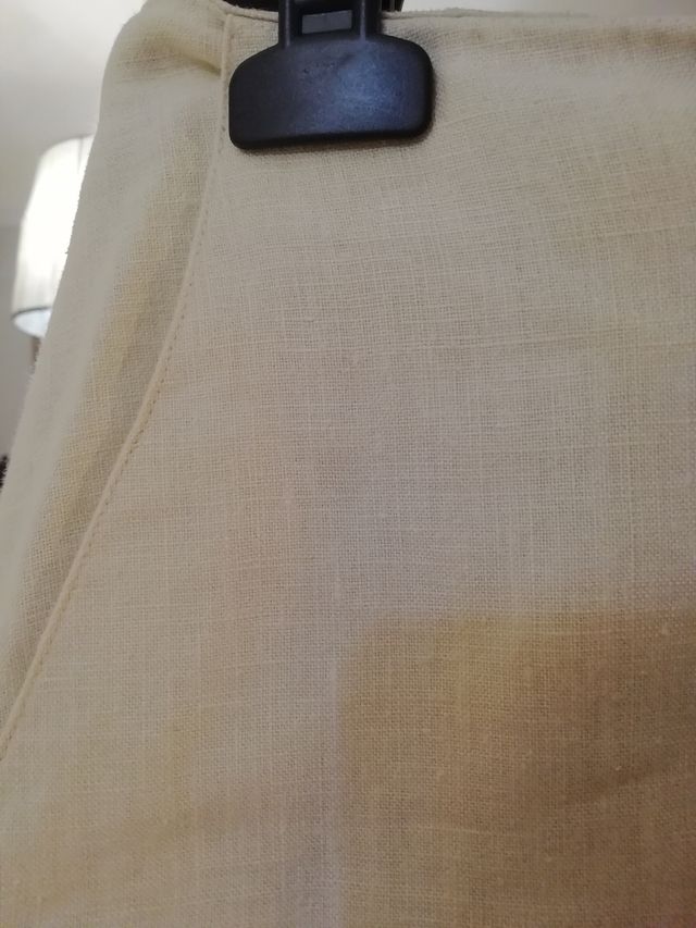 falda alta 100% lino