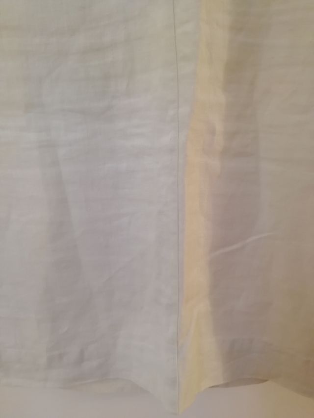 falda alta 100% lino