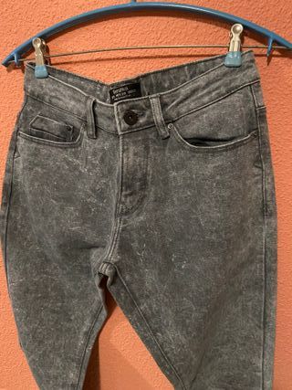 Pantalones | PantalóN Tailoring Skinny Gris | Bershka Hombre – Acro Marco