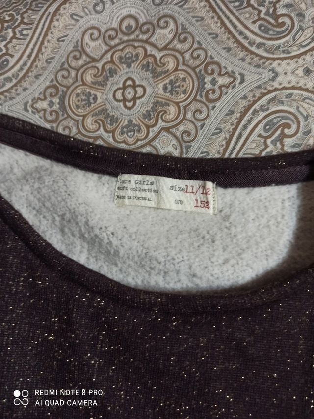 sudadera y short zara