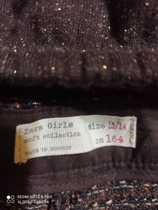 sudadera y short zara