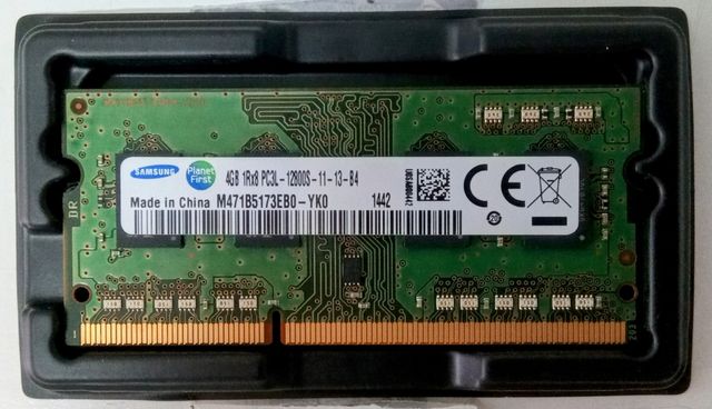 Memoria RAM DDR3 4GB 1600 MHz
