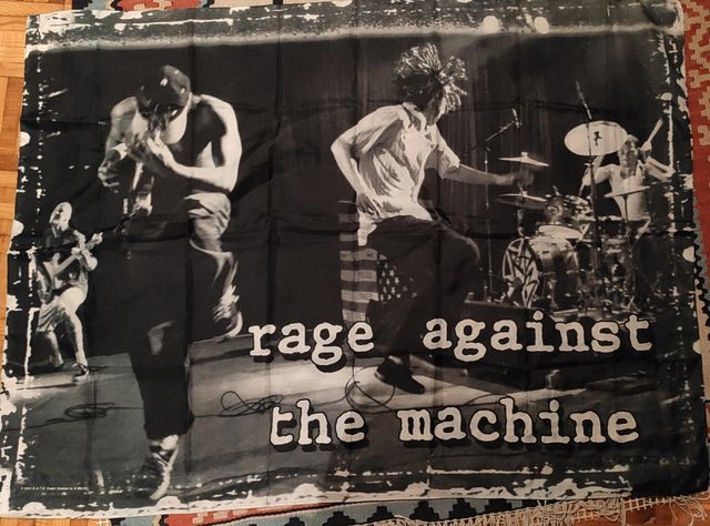 Bandera ratm rage against the machine