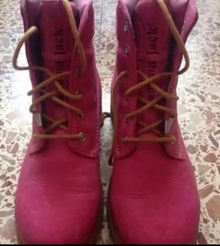 BOTAS ROSA PANAMA JACK N38 de segunda mano por 65 EUR en Gijón en WALLAPOP