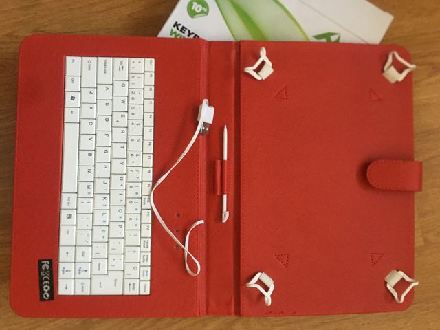 Funda tablet con teclado
