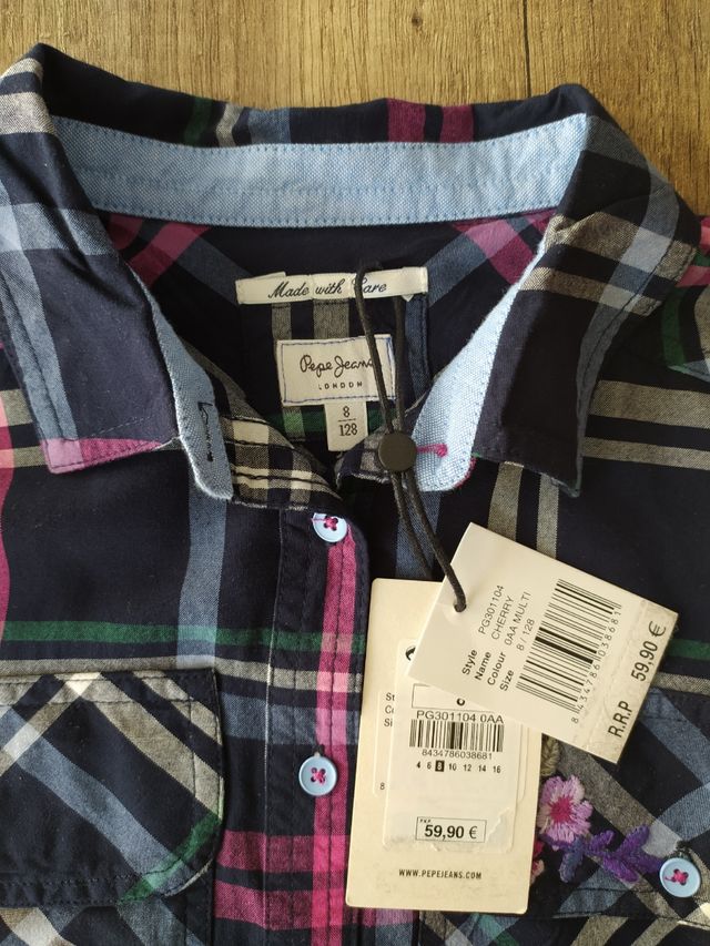 Camisa niña Pepe Jeans talla 8