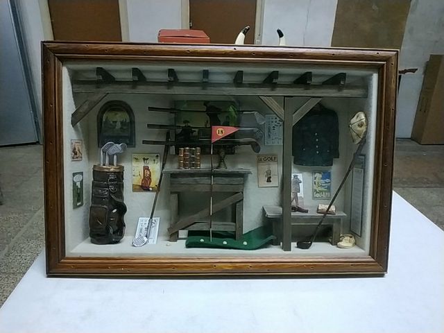 cuadro tres dimensiones de Golf