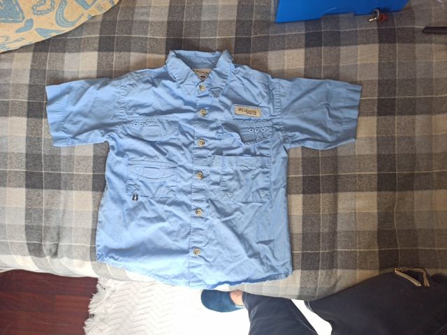 camisa Columbia 4años