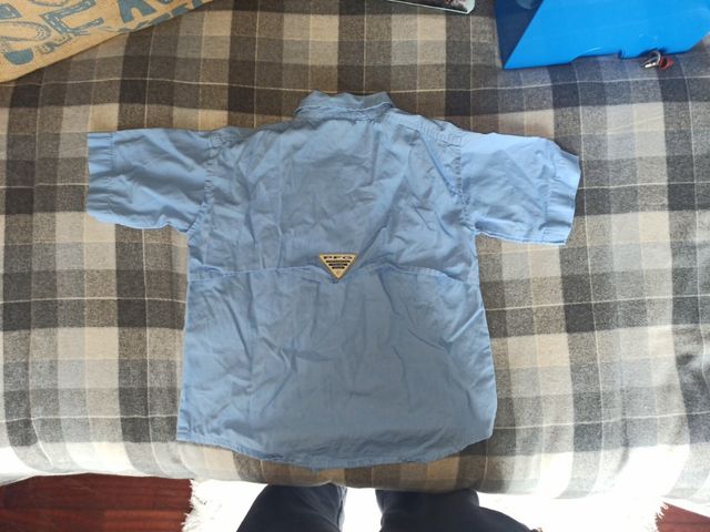 camisa Columbia 4años