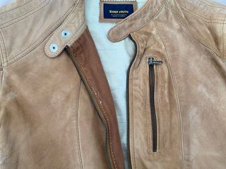 Chaquetas de cuero de Zara para hombre | FASHIOLA.es
