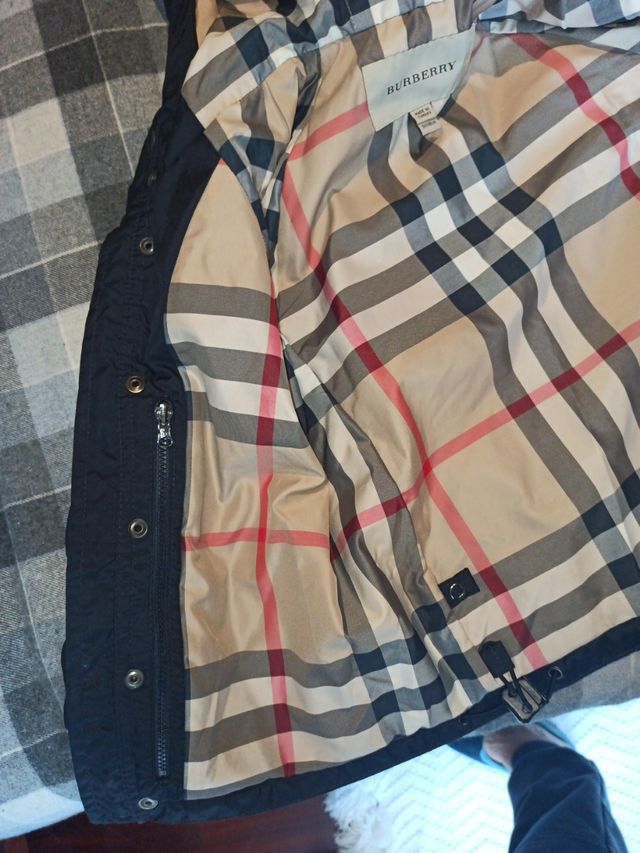 gabardina Niño/a Burberry super bonito