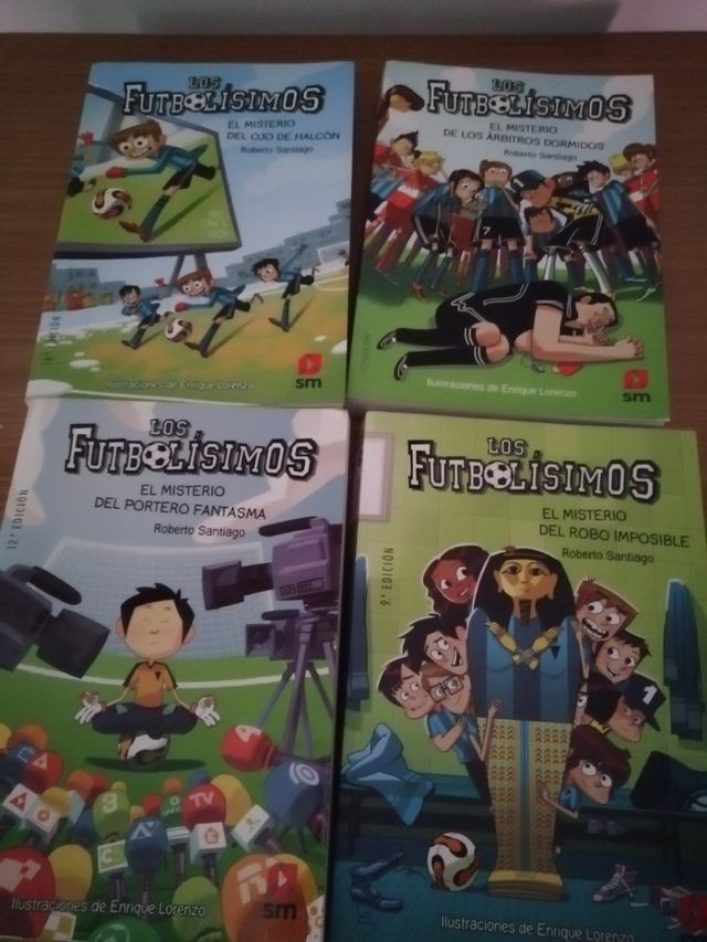 libros LOS FUTBOLISIMOS