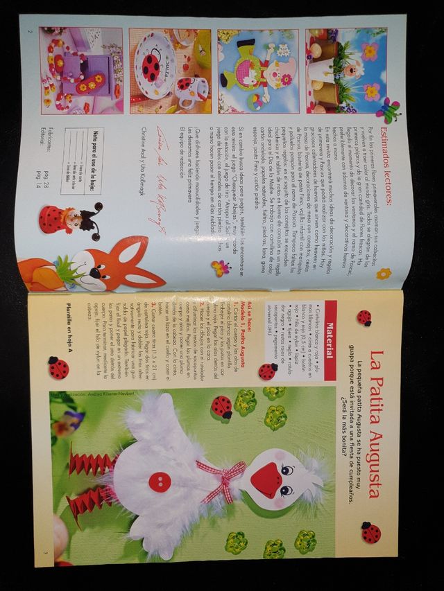 revista manualidades niños