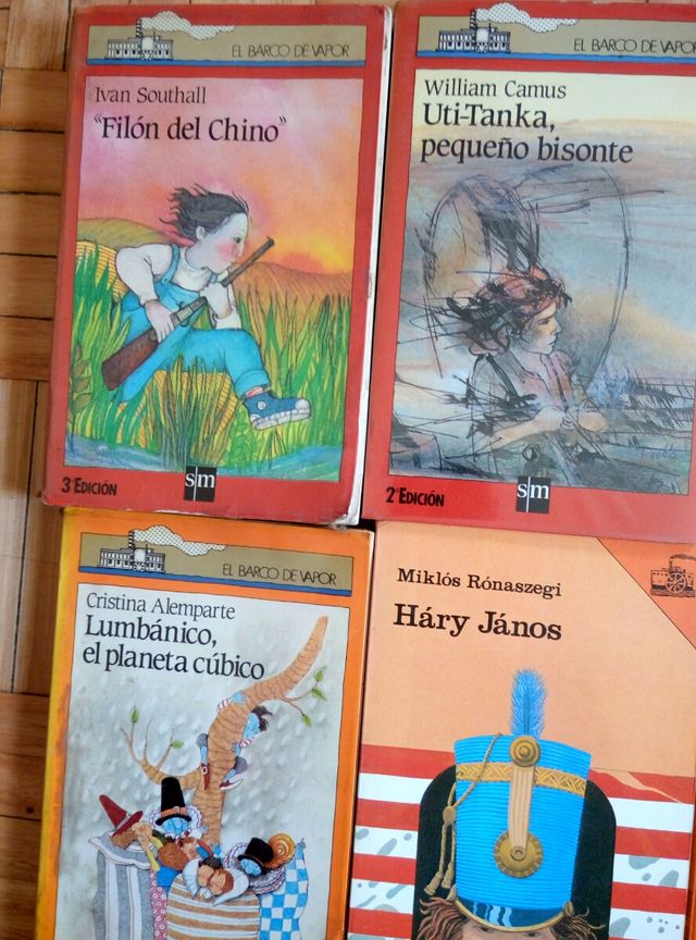 Libros barco de vapor