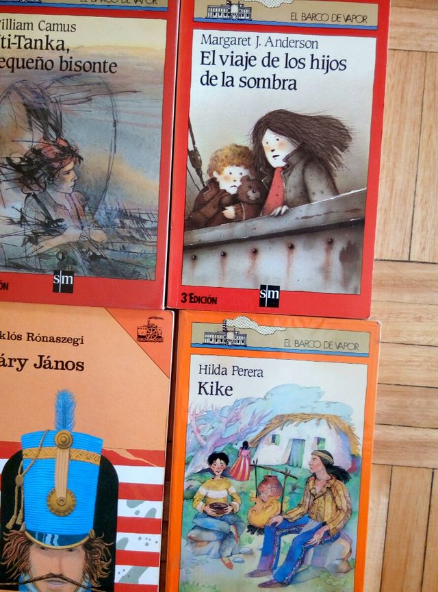 Libros barco de vapor