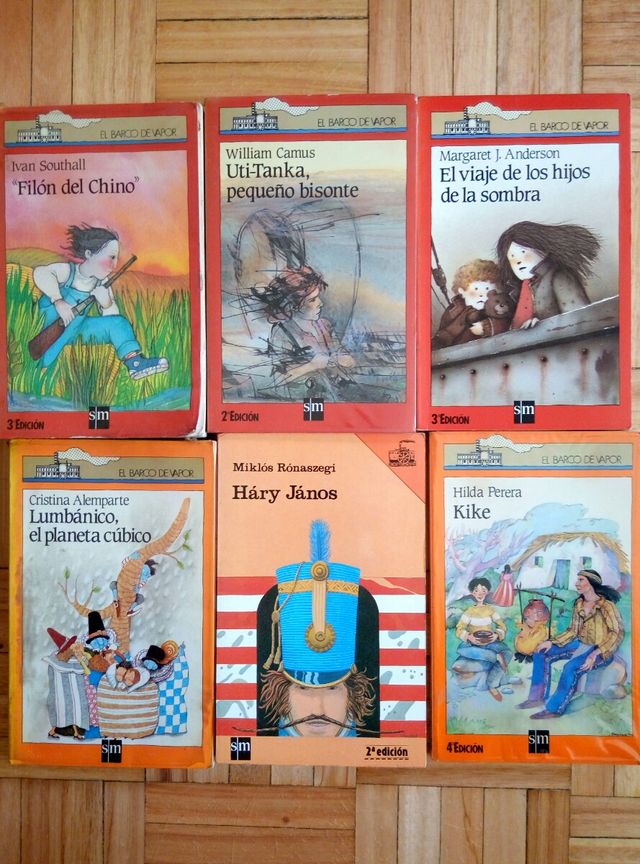 Libros barco de vapor