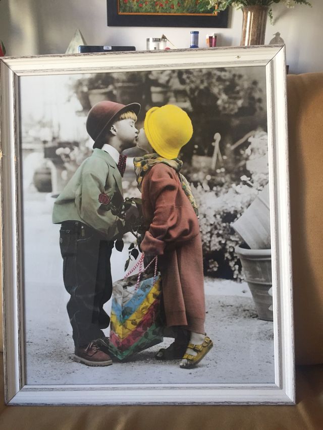 Cuadro de lámina con cristal