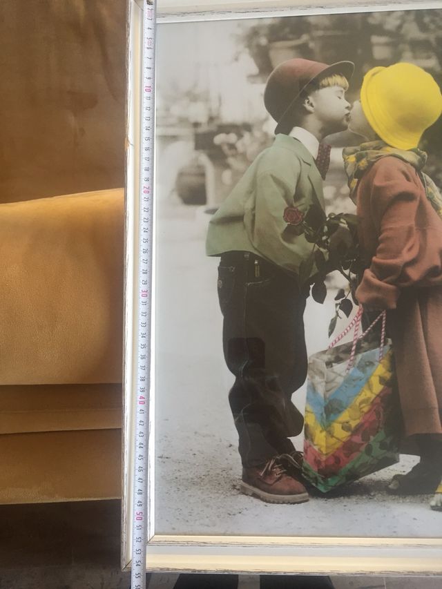 Cuadro de lámina con cristal