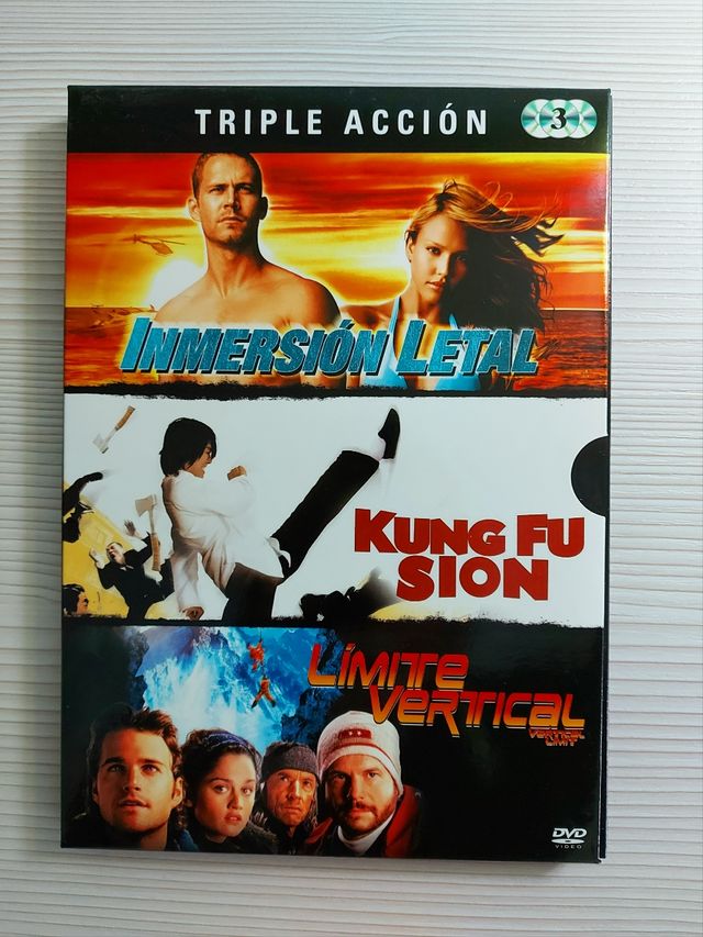 Colección Triple Acción DVD (3x4 = 12 películas)